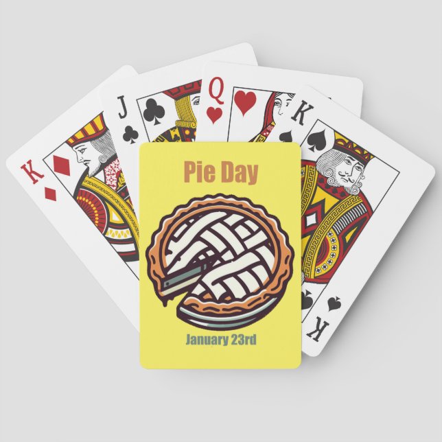 Jan 23:e Paj-dagen Casinokort (Baksidan)