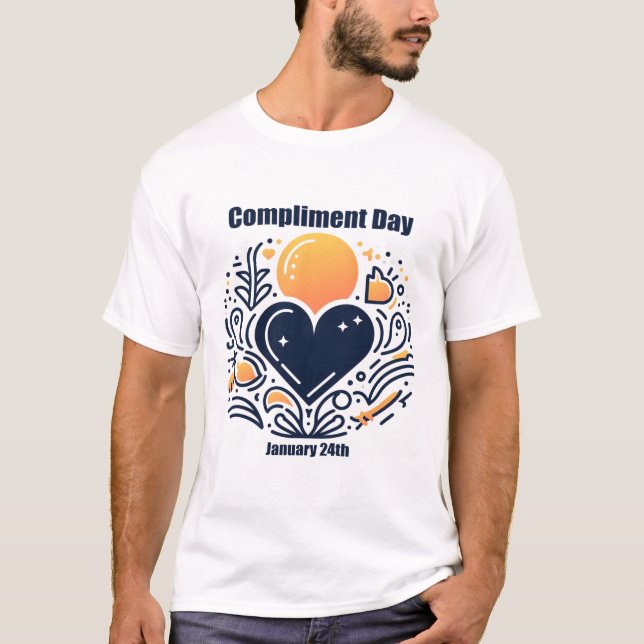 Jan 24:e - Kompatibilitetsdagen T Shirt (Framsida)