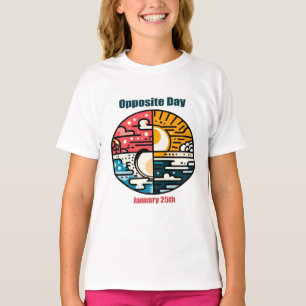 Jan 25:e motsatt dag t shirt