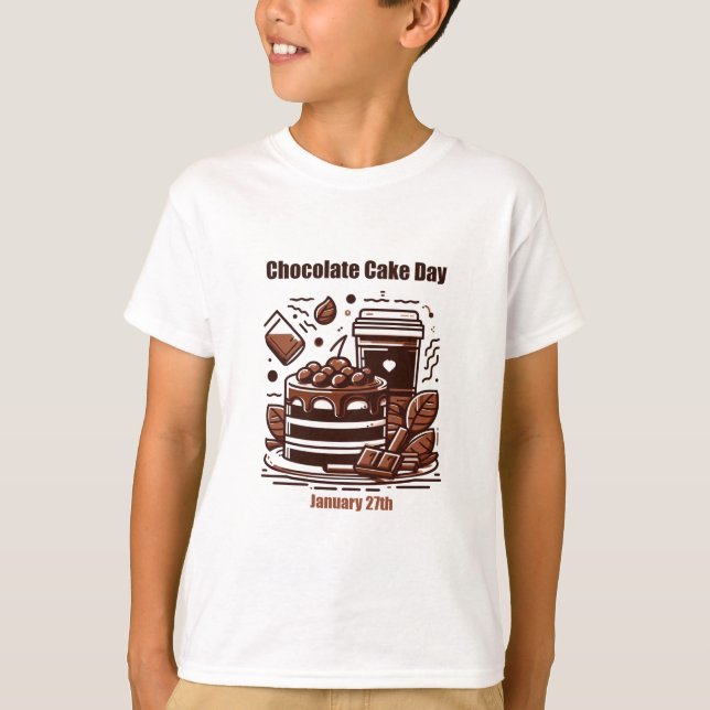 Jan 27:e - Chokladdagen T Shirt (Framsida)