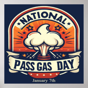 Jan 7:e - Nationella passgasdagen Poster