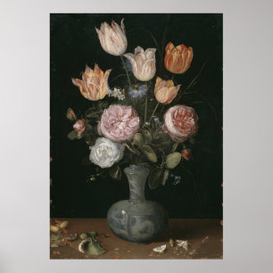 jan brueghel, äldre Flower Biet Poster