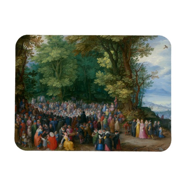 Jan Brueghel the Elder - The Sermon on on the Moun Magnet (Horisontell)