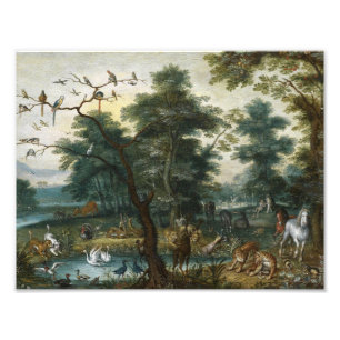 Jan Brueghel the Younger - Paradise Ligcape Fototryck