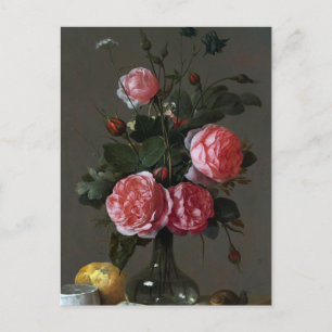 Jan Davidsz de Heem, Blommigt still Life Vykort