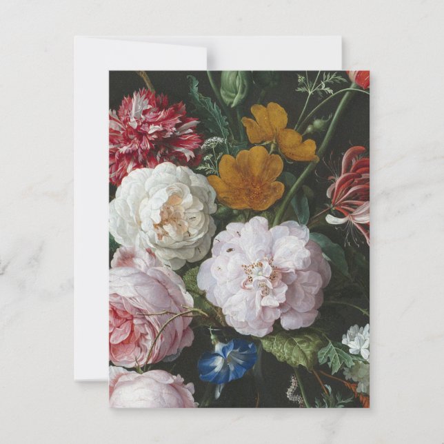 Jan Davidsz De Heem - Fortfarande liv med blommor (Framsida)