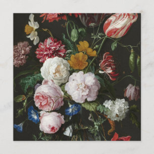 Jan Davidsz. De Heem - stilleben med blommor Inbjudningar