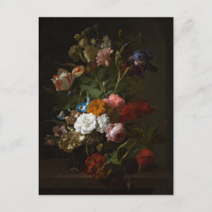 Jan Davidsz de Heem, Vas med Flowers, 1700 Vykort