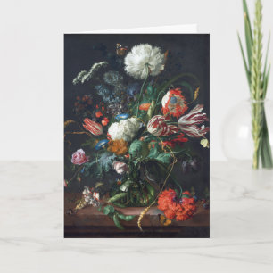 Jan Davidsz de Heem Vas of Flowers Poster Kort