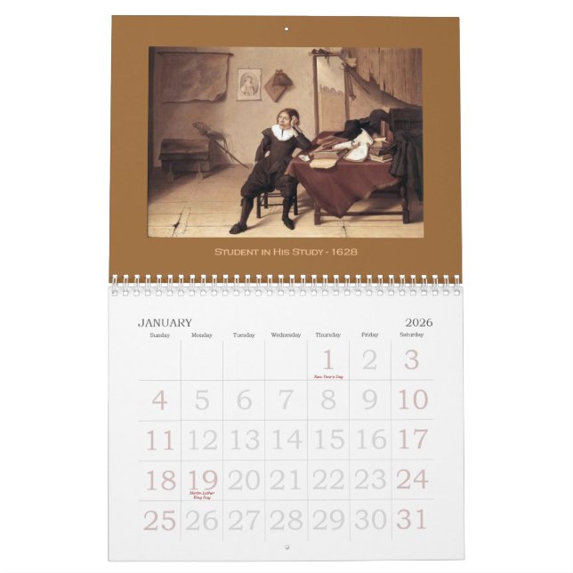 Jan de Heem - kalender 2013 (Jan 2026)