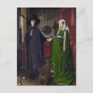 Jan Eyck - Arnolfiniporträttet Vykort