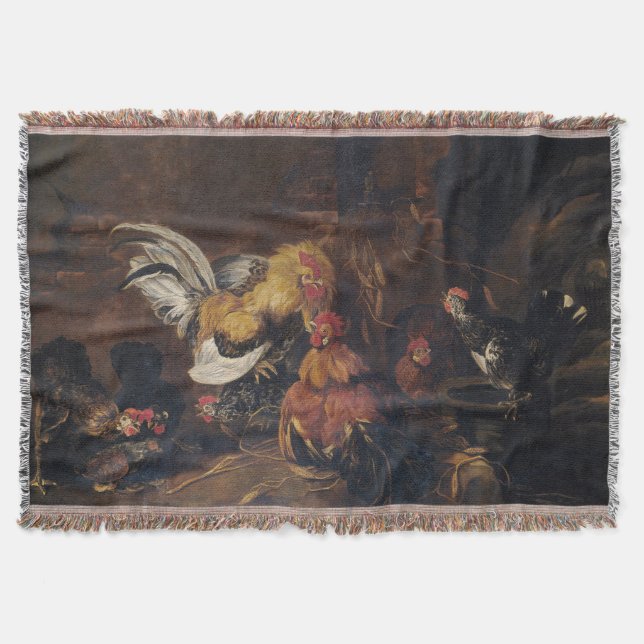 Jan Fyt Cockmatch Filt (Framsidan)