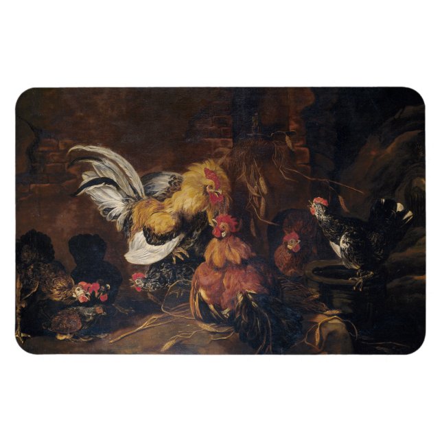 Jan Fyt Cockmatch Magnet (Horisontell)