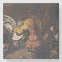 Jan Fyt Cockmatch Stenunderlägg