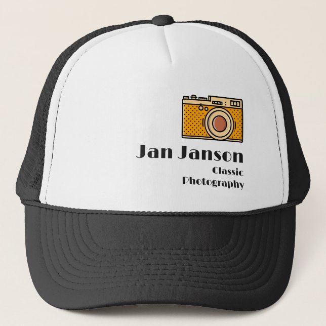 Jan Janson Classic Photography (or your name) Keps (Framsida)