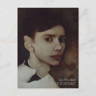 Jan Mankes Self-porträtt CC0689 vykort