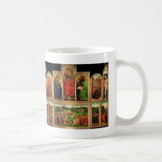 Jan skåpbil Eyck- Ghent Altarpiece Kaffemugg