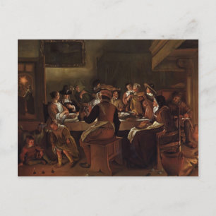 Jan Steen - tolfte natten Vykort
