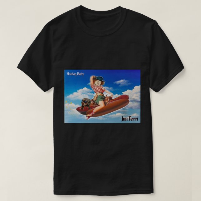 Jan Terri Hotdog baby! Jan Terri T Shirt (Design framsida)