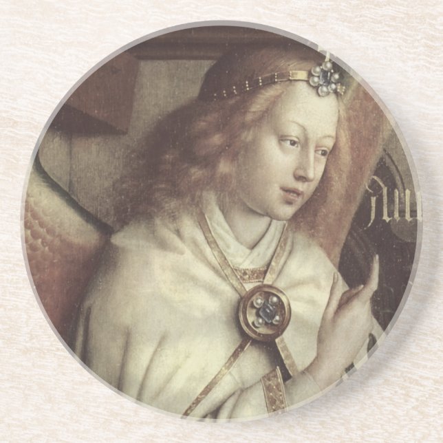Jan van Eyck Angel Fine Art Underlägg Sandsten (Framsidan)