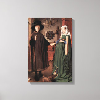 Jan Van Eyck - Arnolfini Bröllop Canvastryck