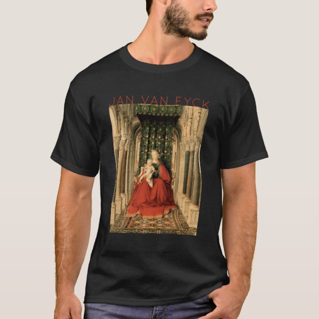 Jan Van Eyck Dresden Triptych för T Shirt (Framsida)