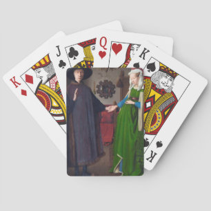 Jan Van Eyck - Giovanni Arnolfini och hans bricka Casinokort