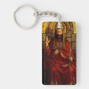 Jan van Eyck Gud Fader på tron Finkonst