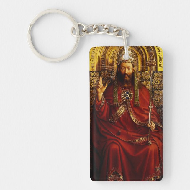 Jan van Eyck Gud Fader på tron Finkonst (Framsidan)