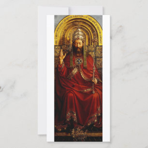 Jan van Eyck Gud Fader på tron Konstverk