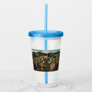 Jan van Eyck Guds lamm är tillbedjan Konst Take Away Mugg