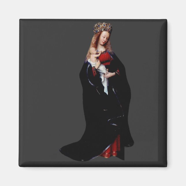Jan van Eyck - Madonnan i kyrkan Finsk konst Magnet (Framsidan)