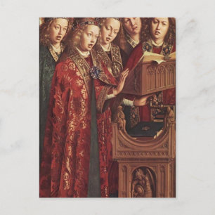 Jan van Eyck- The Gent Altar (detaljer) Vykort