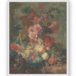 Jan van Huysum - Fruit Biet Klistermärken