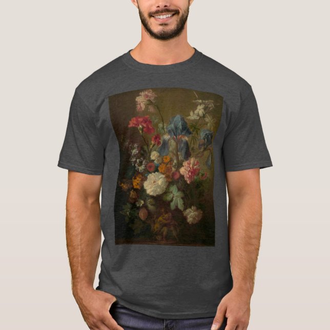 Jan van Huysum - Vase of Flowers T Shirt (Framsida)