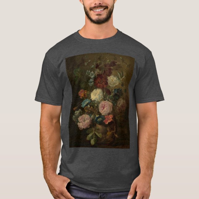 Jan van Huysum - Vase of Flowers T Shirt (Framsida)
