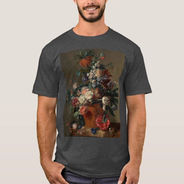Jan van Huysum - Vase of Flowers T Shirt (Framsida)