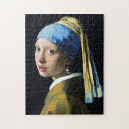 Jan Vermeer Girl with a Pearl Earring Baroque Art Pussel