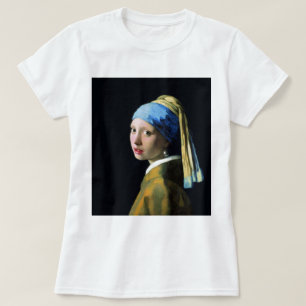Jan Vermeer Girl with a Pearl Earring Baroque Art Tröja