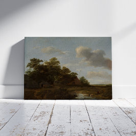 Jan Vermeer van Haarlem, Landskap med en gård Fototryck