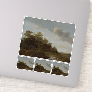 Jan Vermeer van Haarlem, Landskap med en gård Klistermärken