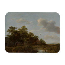 Jan Vermeer van Haarlem, Landskap med en gård Magnet