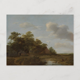 Jan Vermeer van Haarlem, Landskap med en gård Vykort