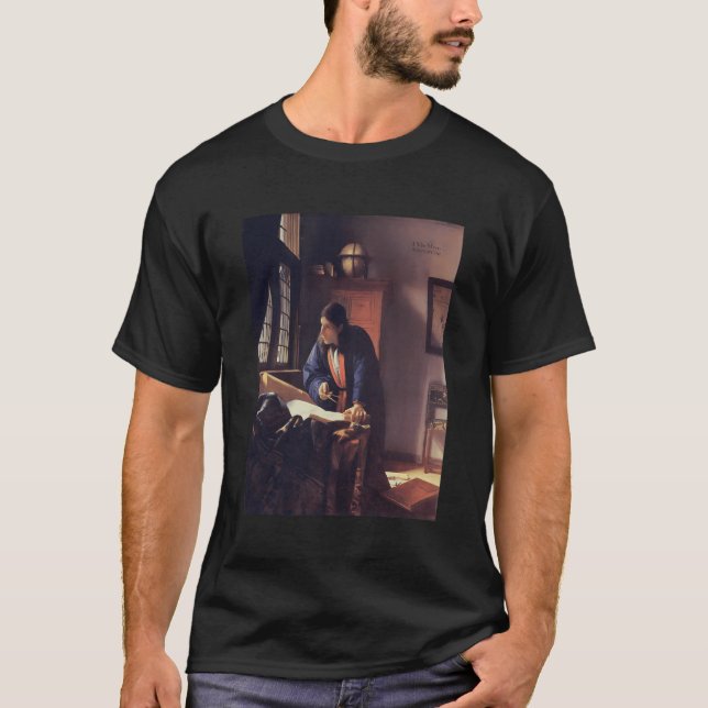 Jan Vermeers geografiska namn T Shirt (Framsida)