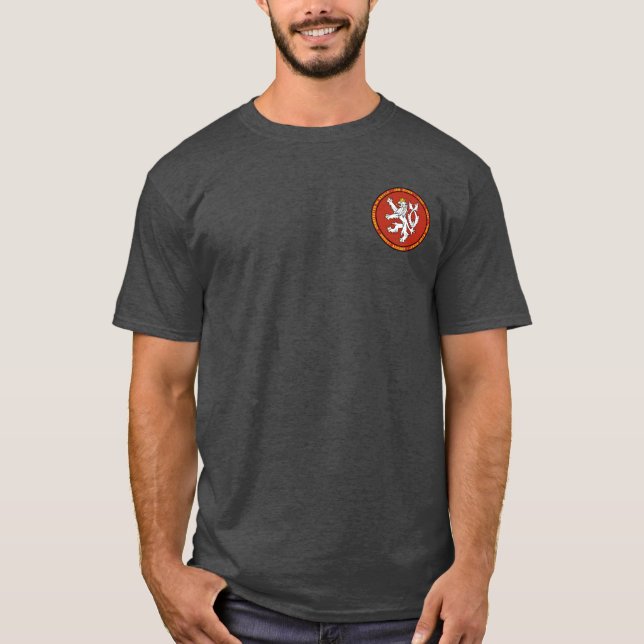 Jan Zizka/Bohemia vapensköldskjorta Tee (Framsida)