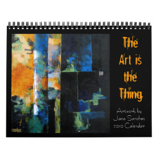 Jana Sanchez konstkalender 2010 Kalender
