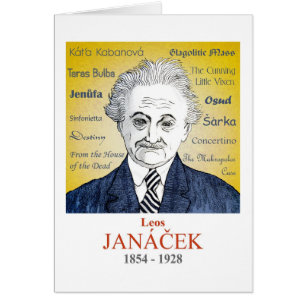 Janacek Hälsningskort