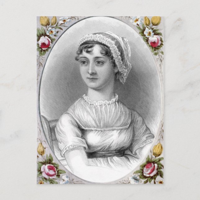 Jane Austen (1775-1817) Vykort (Framsida)