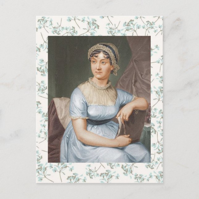 Jane Austen (1775-1817) Vykort (Framsida)