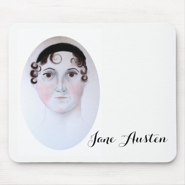 Jane Austen akvarell musmattor av ORDesigns (Framsidan)